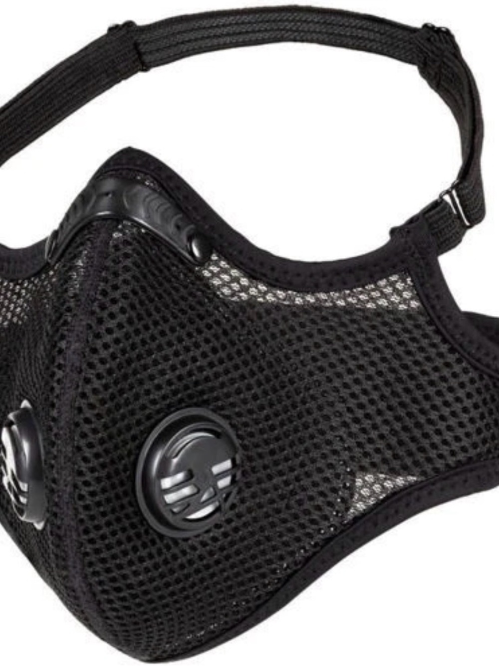 Klein Tools Reusable Black Mesh Face Mask with Valve